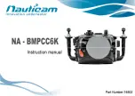 Предварительный просмотр 1 страницы Nauticam NA-BMPCC6K Instruction Manual