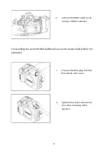 Предварительный просмотр 10 страницы Nauticam NA-DP4 Instruction Manual