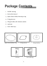 Предварительный просмотр 4 страницы Nauticam NA-EM1 Instruction Manual