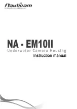 Предварительный просмотр 1 страницы Nauticam NA-EM10II Instruction Manual