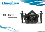 Nauticam NA-EM1II Instruction Manual предпросмотр