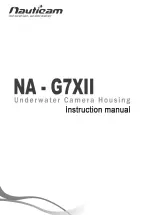 Nauticam NA-G7XII Instruction Manual preview