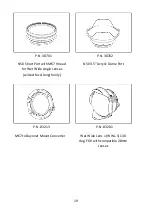 Предварительный просмотр 20 страницы Nauticam NA-G7XII Instruction Manual