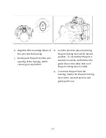 Предварительный просмотр 18 страницы Nauticam NA-GX8 Instruction Manual