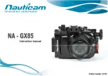 Предварительный просмотр 1 страницы Nauticam NA-GX85 Instruction Manual