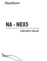 Nauticam NA-NEX5 Instruction Manual предпросмотр