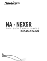 Nauticam NA-NEX5R Instruction Manual предпросмотр