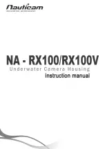 Предварительный просмотр 1 страницы Nauticam NA-RX100 Instruction Manual