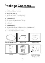 Предварительный просмотр 4 страницы Nauticam NA-RX100 Instruction Manual