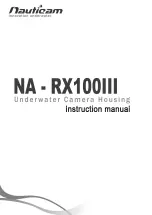 Nauticam NA-RX100III Instruction Manual предпросмотр