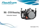 Предварительный просмотр 1 страницы Nauticam NA-S1H Instruction Manual