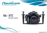 Предварительный просмотр 1 страницы Nauticam NA-XT2 Instruction Manual