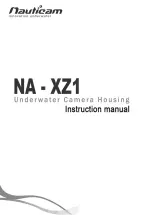 Nauticam NA-XZ1 Instruction Manual предпросмотр