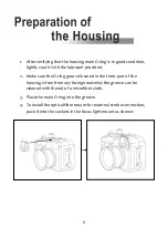 Предварительный просмотр 10 страницы Nauticam NA-XZ1 Instruction Manual