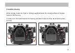 Предварительный просмотр 15 страницы Nauticam NA-Z7 Instruction Manual