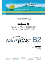 NAUTICAST B2 Product Manual preview