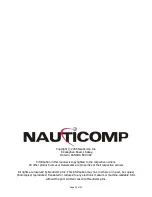 Предварительный просмотр 30 страницы Nauticomp 21-1210 User Manual