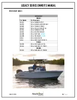 Preview for 31 page of Nauticstar Legacy 2102 Owner'S Manual