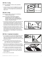 Предварительный просмотр 11 страницы NAUTIKA BREVA 110 CFM Installation Manual