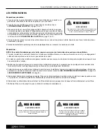 Preview for 11 page of NAUTIKA Island BVI36782 Installation Manual And User'S Manual