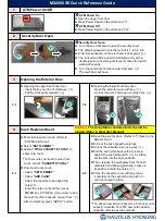 Preview for 1 page of Nautilus Hyosung MX2600SE Quick Reference Manual