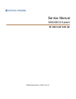 Nautilus Hyosung MX5300CE Service Manual предпросмотр
