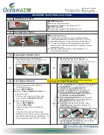 Nautilus Hyosung Ocean ATM NH2600SE Quick Reference Manual предпросмотр