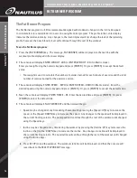 Preview for 18 page of Nautilus Be Strong Commerical T916 Owner'S Manual