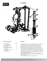 Preview for 14 page of Nautilus BE STRONG. NS 600X Assembly Manual