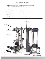 Предварительный просмотр 4 страницы Nautilus Be strong NS 700X Assembly Manual