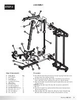 Предварительный просмотр 9 страницы Nautilus Be strong NS 700X Assembly Manual