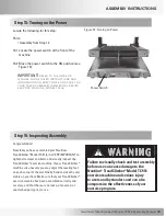 Предварительный просмотр 39 страницы Nautilus Be Strong TreadClimber TC916 Assembly Manual