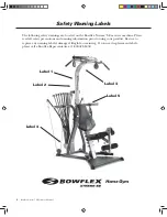 Preview for 6 page of Nautilus Bowflex Xtreme SE Owner'S Manual