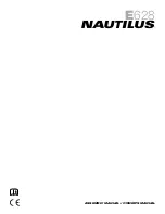 Nautilus E628 Assembly Manual preview