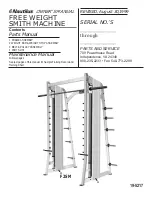 Preview for 1 page of Nautilus F2SM Owner'S Manual