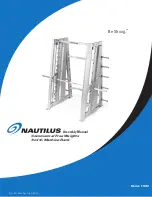 Nautilus F3SM Assembly Manual preview