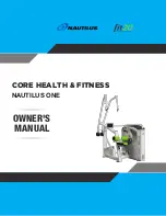 Nautilus FIT20 S6AA02 Owner'S Manual preview