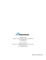 Preview for 16 page of Nautilus INSPIRATION STRENGTH NP-R8013 Owner'S Manual And Installation Instructions