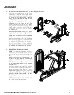 Предварительный просмотр 7 страницы Nautilus Instinct Multi-Press Owner'S Manual