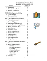 Preview for 2 page of Nautilus MX3-500 Operating Manual