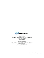 Preview for 18 page of Nautilus NP-L1110 Owner'S Manual And Installation Instructions