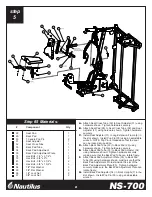 Preview for 9 page of Nautilus NS-700 Assembly Instruction Manual