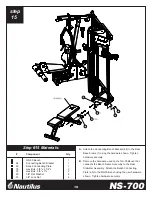 Preview for 20 page of Nautilus NS-700 Assembly Instruction Manual