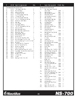 Preview for 21 page of Nautilus NS-700 Assembly Instruction Manual