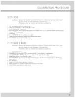 Preview for 35 page of Nautilus NTR300 Owner'S Manual