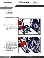 Preview for 21 page of Nautilus ONE CP02 Owner'S Manual