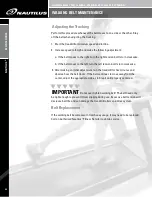 Preview for 30 page of Nautilus PRO SERIES TREADMILLS T7.14 Owner'S Manual