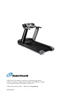 Preview for 34 page of Nautilus PRO SERIES TREADMILLS T7.14 Owner'S Manual