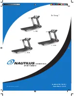 Nautilus Sport Series Assembly Manual предпросмотр