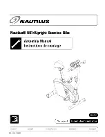 Nautilus U514 Assembling Manual preview